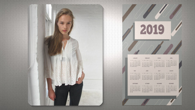 Обои картинки фото календари, девушки, взгляд, женщина