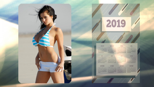 Обои картинки фото календари, девушки, взгляд, женщина