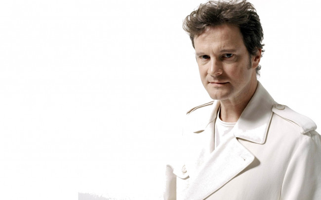 Обои картинки фото мужчины, colin firth, пальто, актер