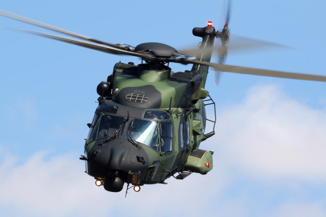Обои картинки фото nh-90 tth, авиация, вертолёты, вертушка