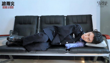 обоя кино фильмы, being a hero, чэнь, юй, полицейский, форма, диван, сон