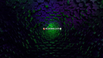 обоя компьютеры, alienware, alienkiller, computer, vortex, бренд