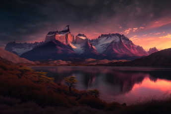 Картинка 3д+графика природа+ nature пейзаж