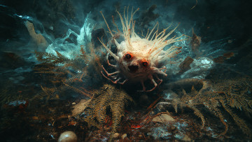 обоя 3д графика, существа , creatures, нейросети, графика, нейроарт, ai, art, нейронные, сети, рисунки, нейро, искусство, нейрографика, graphics, neuroart, neural, networks, drawings, neuro, neurography