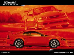 Картинка mustang cobra автомобили ford