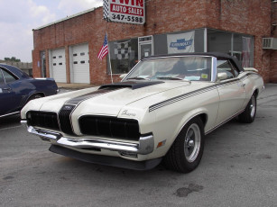 Картинка 1970 mercury couger eliminator convertible classic автомобили