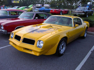 Картинка 1973 pontiac trans am classic автомобили
