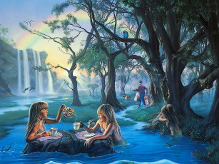 Картинка фэнтези русалки