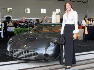 Картинка ferrari 575 gtz автомобили авто девушками