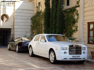 Картинка rolls roys автомобили выставки уличные фото