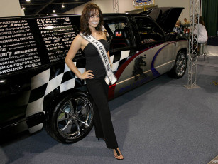 Картинка tuning cars автомобили авто девушками