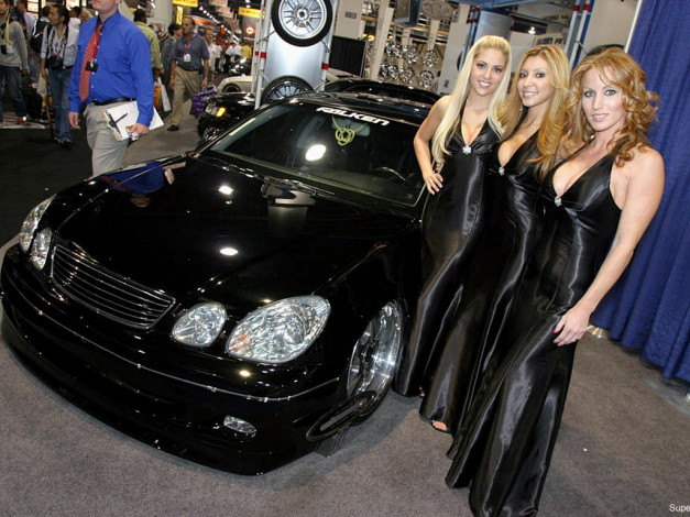 Обои картинки фото brabus, автомобили, авто, девушками