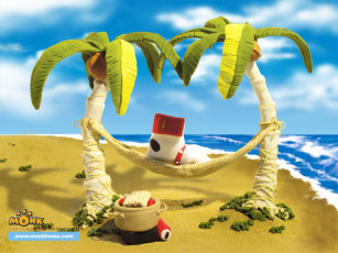 обоя мультфильмы, monk