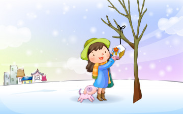 Картинка рисованные дети