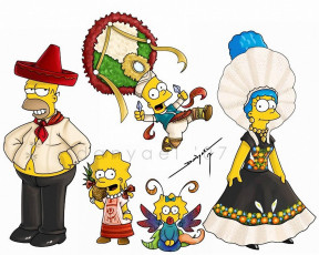 Картинка мультфильмы the simpsons