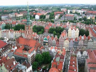 Картинка города гданьск польша