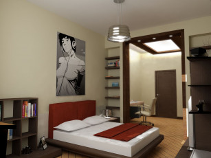 Картинка интерьер спальня