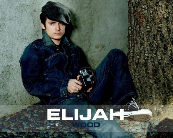 Обои картинки фото elijah, wood, мужчины