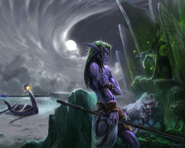 Обои картинки фото фэнтези, эльфы