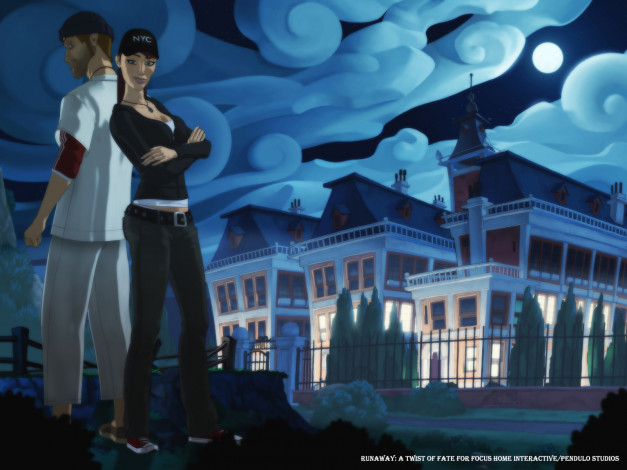 Обои картинки фото runaway, twist, of, fate, видео, игры