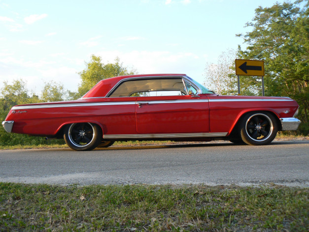 Обои картинки фото автомобили, chevrolet, chevy, impala