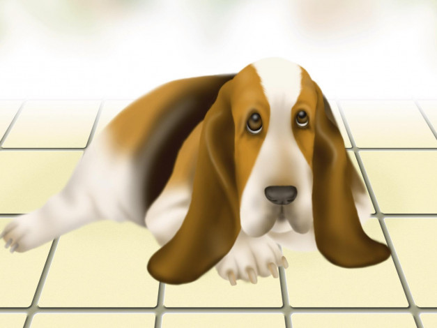 Обои картинки фото рисованные, животные