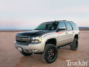 Картинка 2008 chevy tahoe triple threat автомобили custom 5dr off road