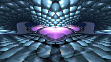 Картинка 3д графика fractal фракталы абстракция узор