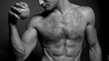 Картинка мужчины unsort яблоко торс