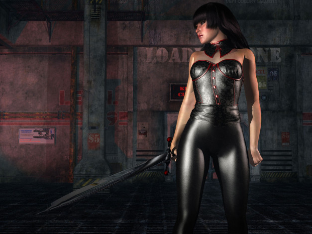 Обои картинки фото 3д, графика, amazon, амазонки, чеч, девушка