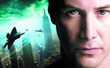 Картинка день когда земля остановилась кино фильмы the day earth stood still лицо киану ривз истребители