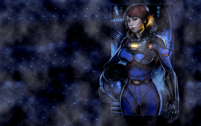 Обои картинки фото прометей, фэнтези, девушки, космос, скафандр, prometheus, девушка