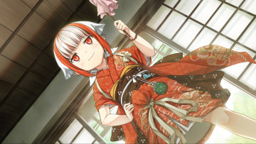 Картинка monobeno аниме девушка