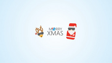 Картинка рисованные минимализм дед мороз олень