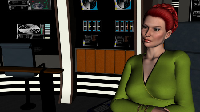 Обои картинки фото 3д, графика, people, люди, взгляд, девушка