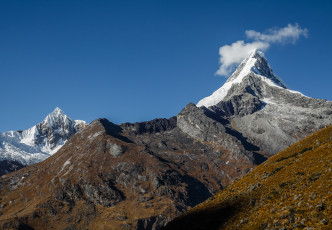 Картинка природа горы облака небо пейзаж igor galarza утро