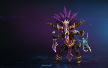 Картинка heroes+of+the+storm видео+игры персонаж существо фон