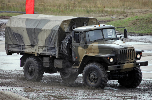 Обои картинки фото техника, военная техника, урал, 532301, 2007г