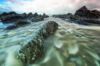 Картинка природа побережье скалы океан