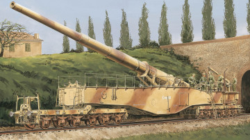 Картинка рисованное армия пушка