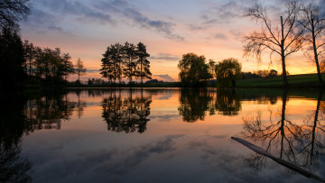 Картинка природа восходы закаты рассвет