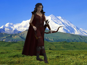 Картинка 3д+графика абстракция+ abstract фон взгляд девушка