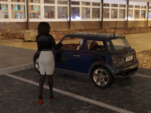 Картинка olivia+plans 3д+графика фантазия+ fantasy фон девушка взгляд