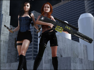 Картинка 3д+графика фантазия+ fantasy фон взгляд девушки