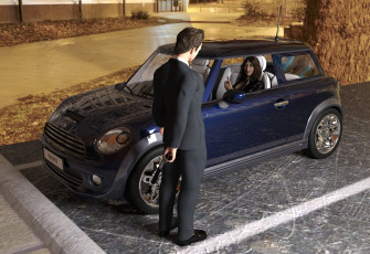 обоя olivia plans, 3д графика, фантазия , fantasy, девушка, фон, взгляд