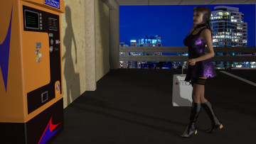 Картинка 3д+графика люди+ people фон взгляд девушка