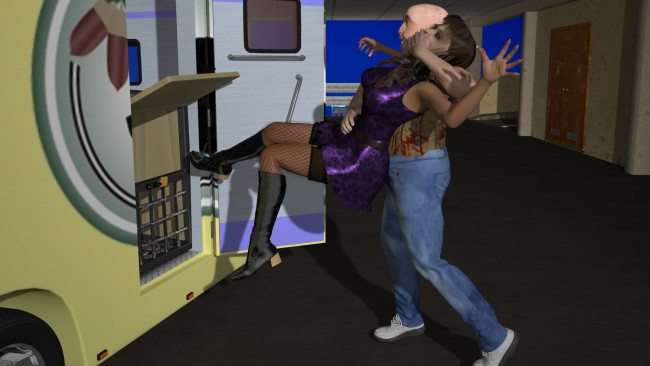 Обои картинки фото 3д графика, люди , people, мужчина, фон, взгляд, девушка