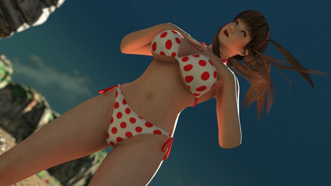 Обои картинки фото 3д графика, люди , people, взгляд, девушка, фон