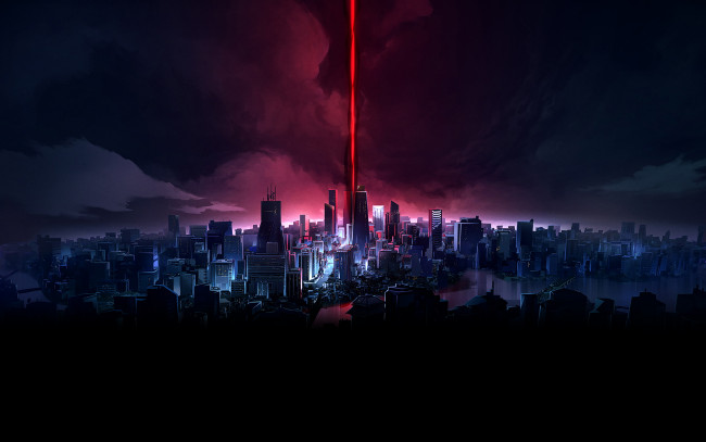 Обои картинки фото agents of mayhem, видео игры, город