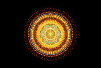 Картинка 3д+графика абстракция+ abstract свет круг черный фон